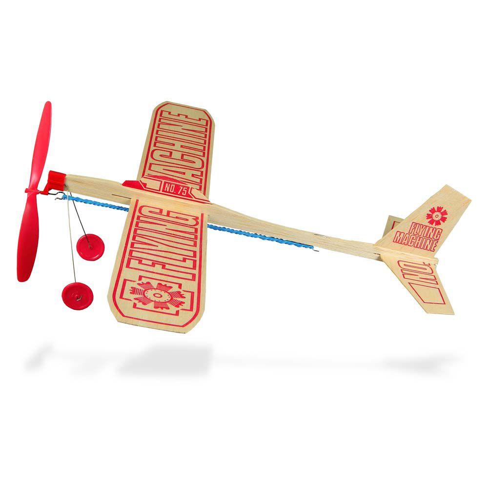 Guillows Flying Machine ROG Deluxe Rubber Powered Airplane