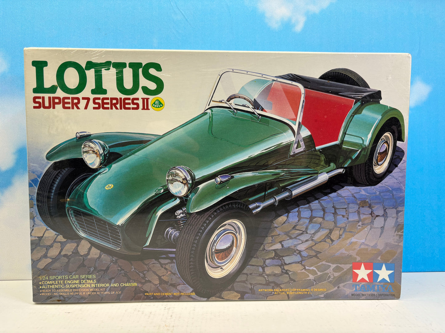 Rare Tamiya LOTUS SUPER 7 SERIES II Vintage Model Kit - New In Box