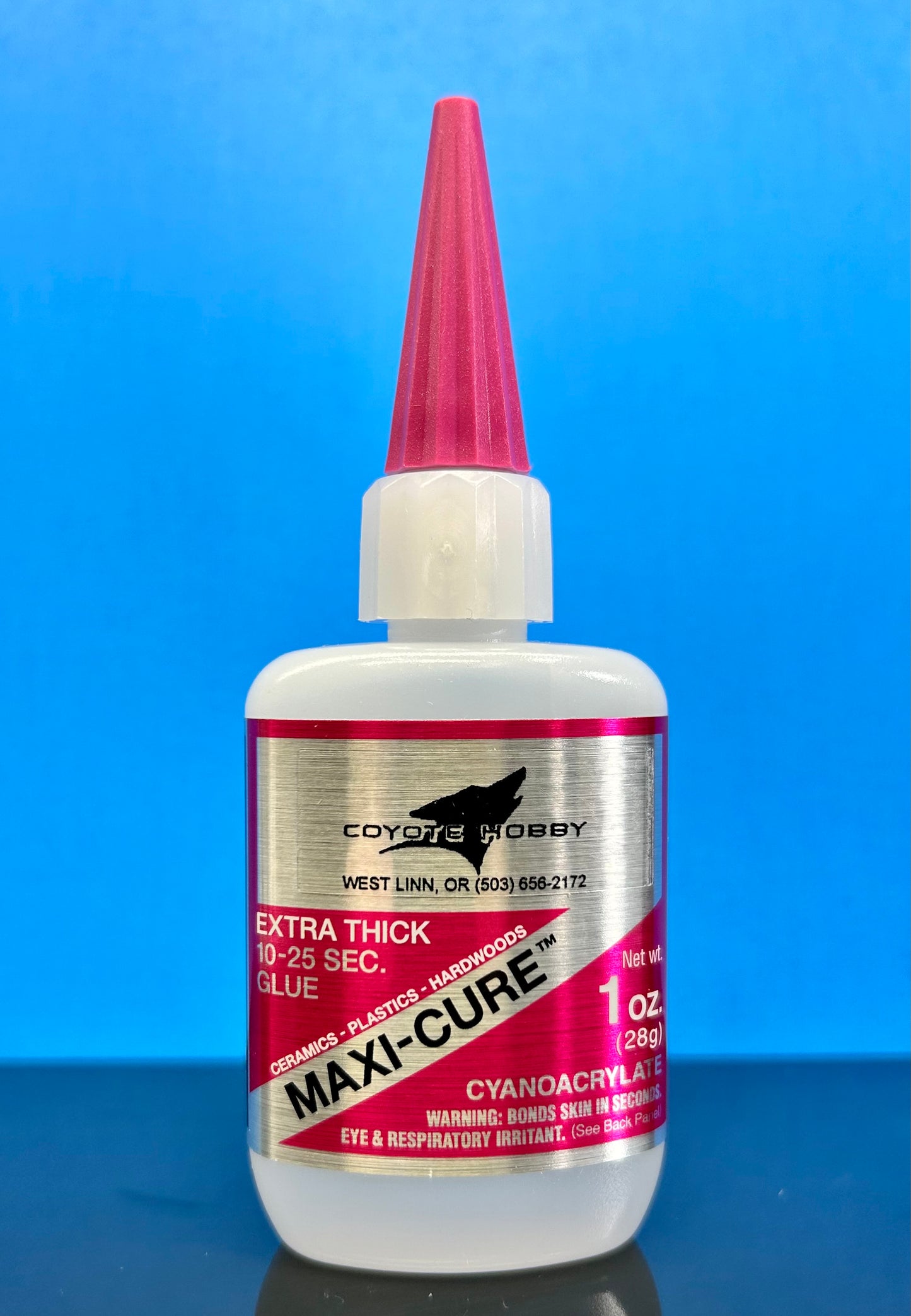 Bob Smith Maxi-Cure Extra Thick (1) oz. CA Cyanoacrylate Glue