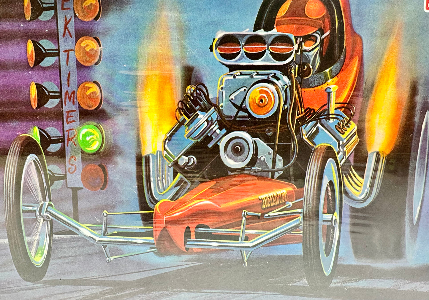 AMT "TV TOMMY IVO" Dragster 1000 Piece Jigsaw Puzzle AWAC009/12 Factory Sealed