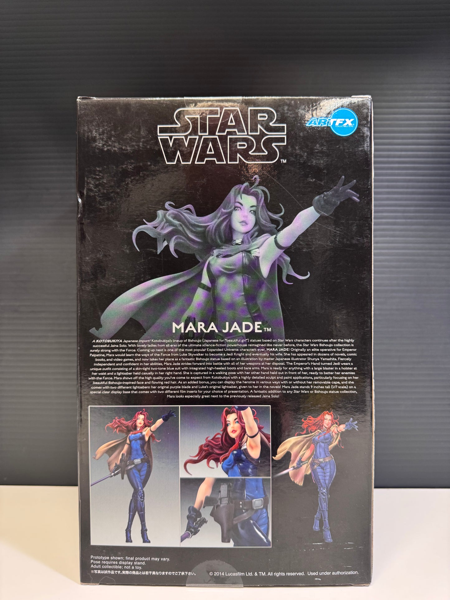 Rare Kotobukiya Mara Jade Bishoujo ArtFX Star Wars Statue Factory Sealed