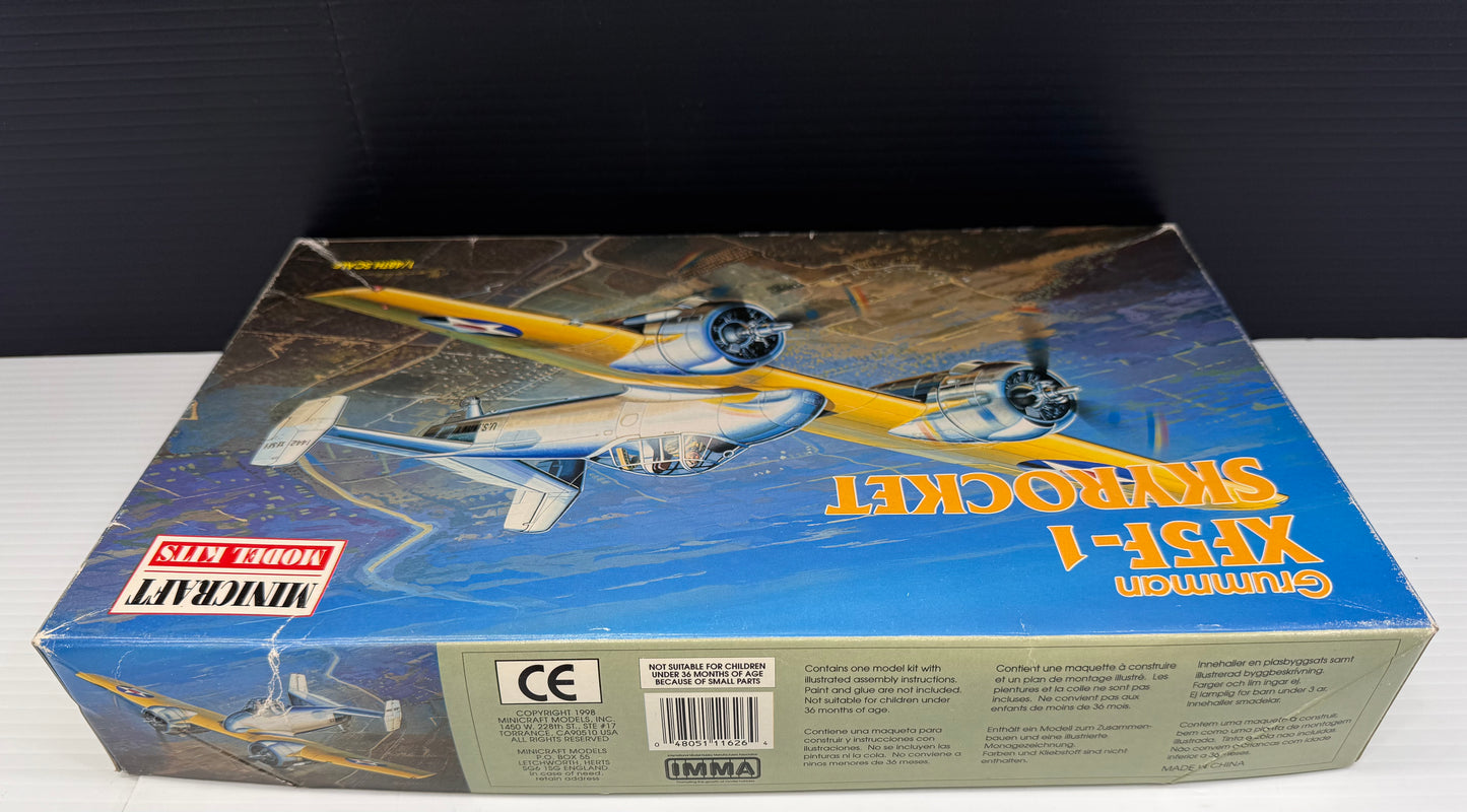 Minicraft Model Kits Grumman XF5F-1 Skyrocket