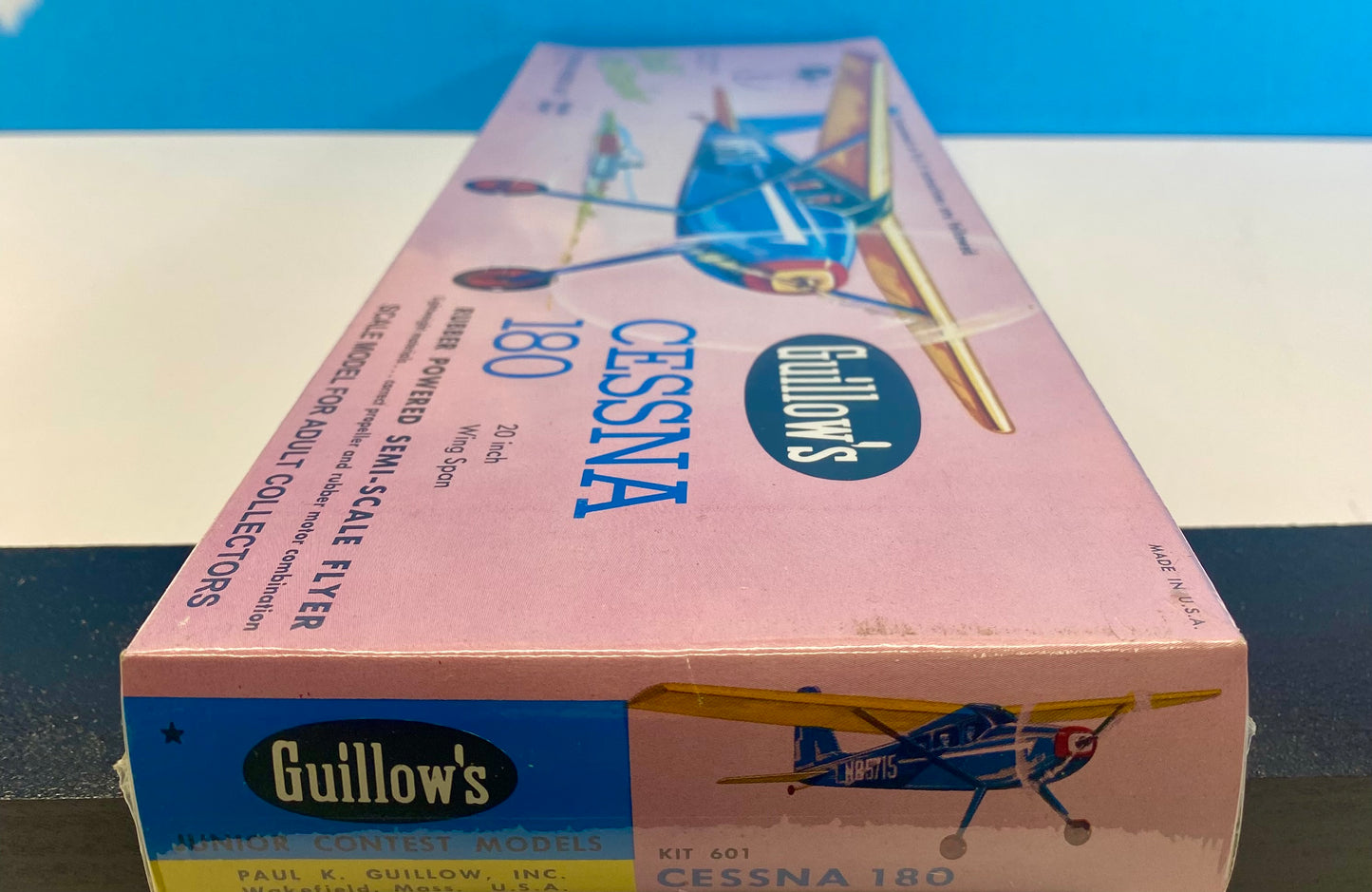 Classic Guillows Cessna 180 - Factory Sealed - 20" Wingspan Factory Sealed