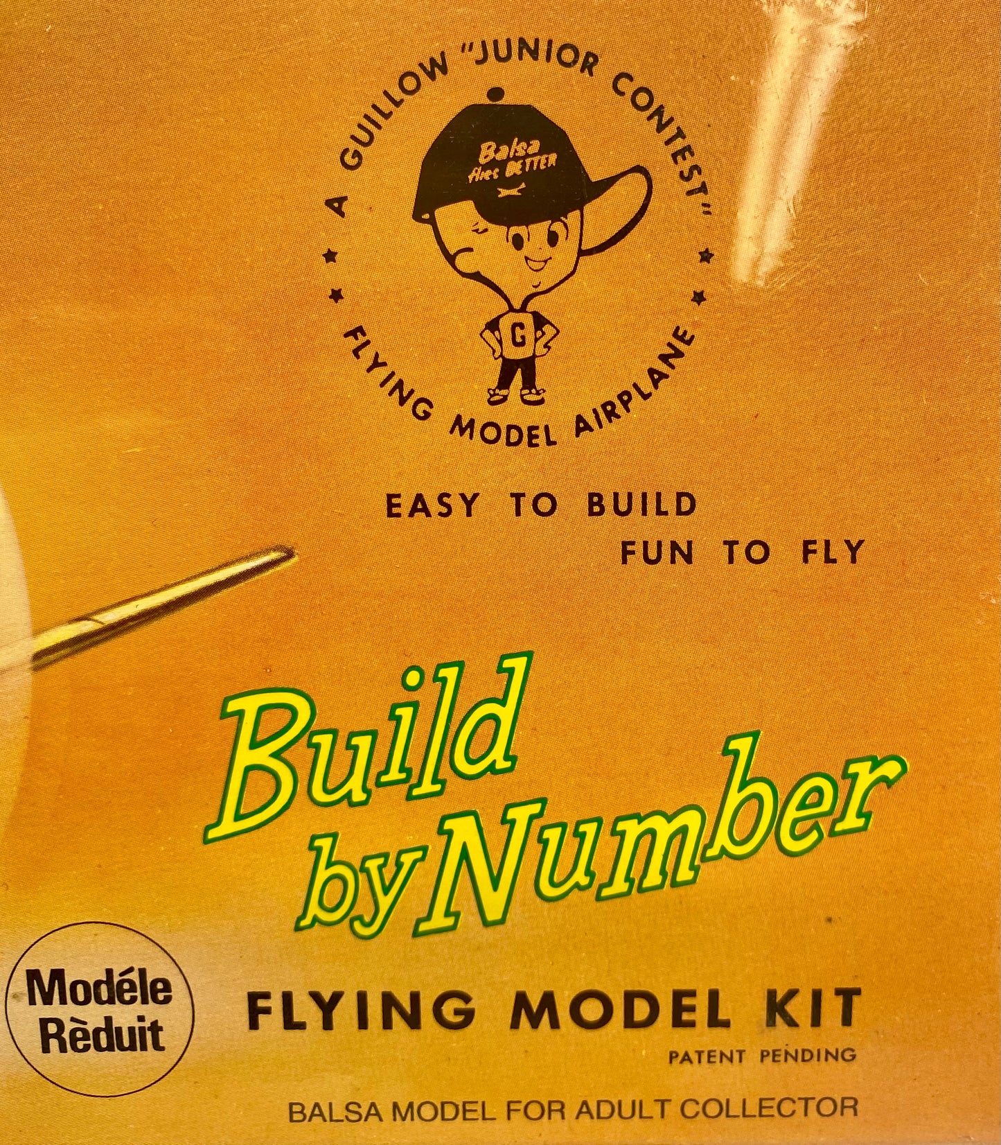 Guillow's Javlin - Factory Sealed - Balsa Wood Model Kit 24" Wingspan