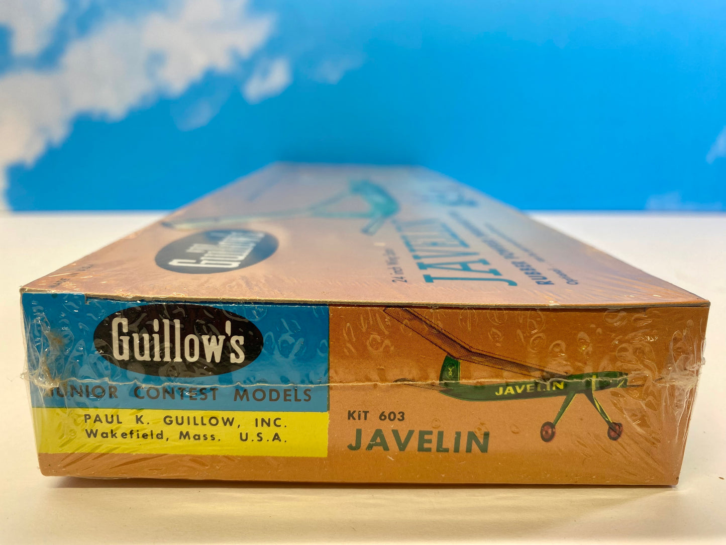 Guillow's Javlin - Factory Sealed - Balsa Wood Model Kit 24" Wingspan