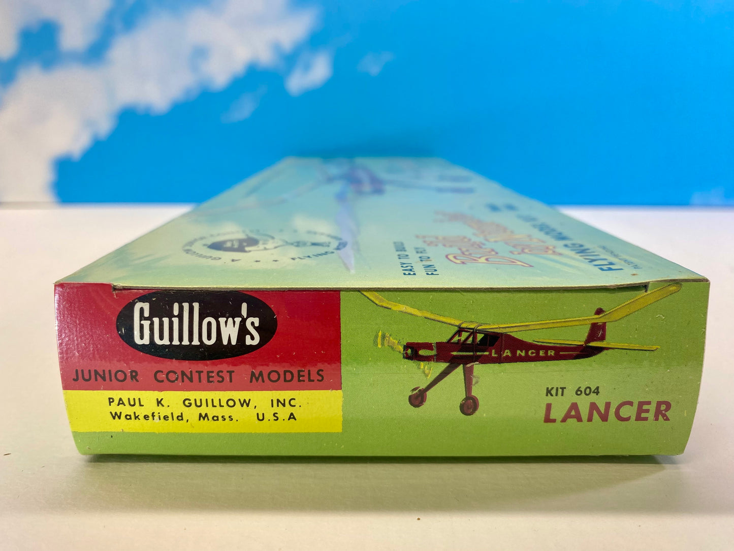 Guillow's Lancer - Factory Sealed - Balsa Wood Model Kit 24" Wingspan