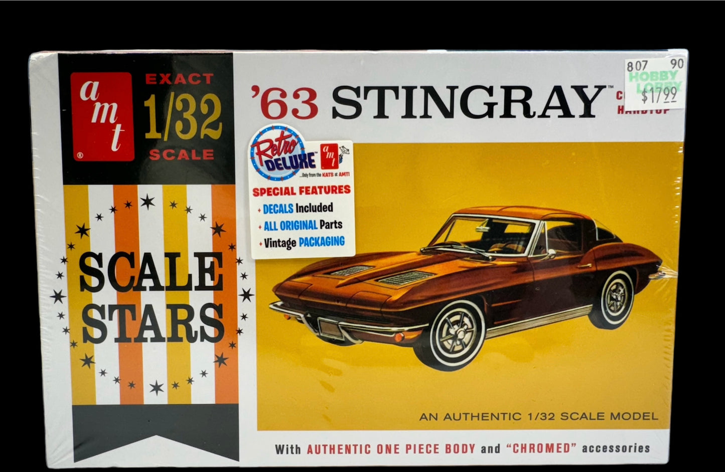 Collectors Lot of (5) 1963 Chevrolet Corvette Stingrays 1:24 All Factory Sealed