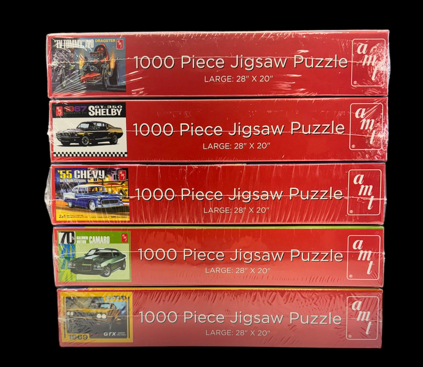 AMT "TV TOMMY IVO" Dragster 1000 Piece Jigsaw Puzzle AWAC009/12 Factory Sealed