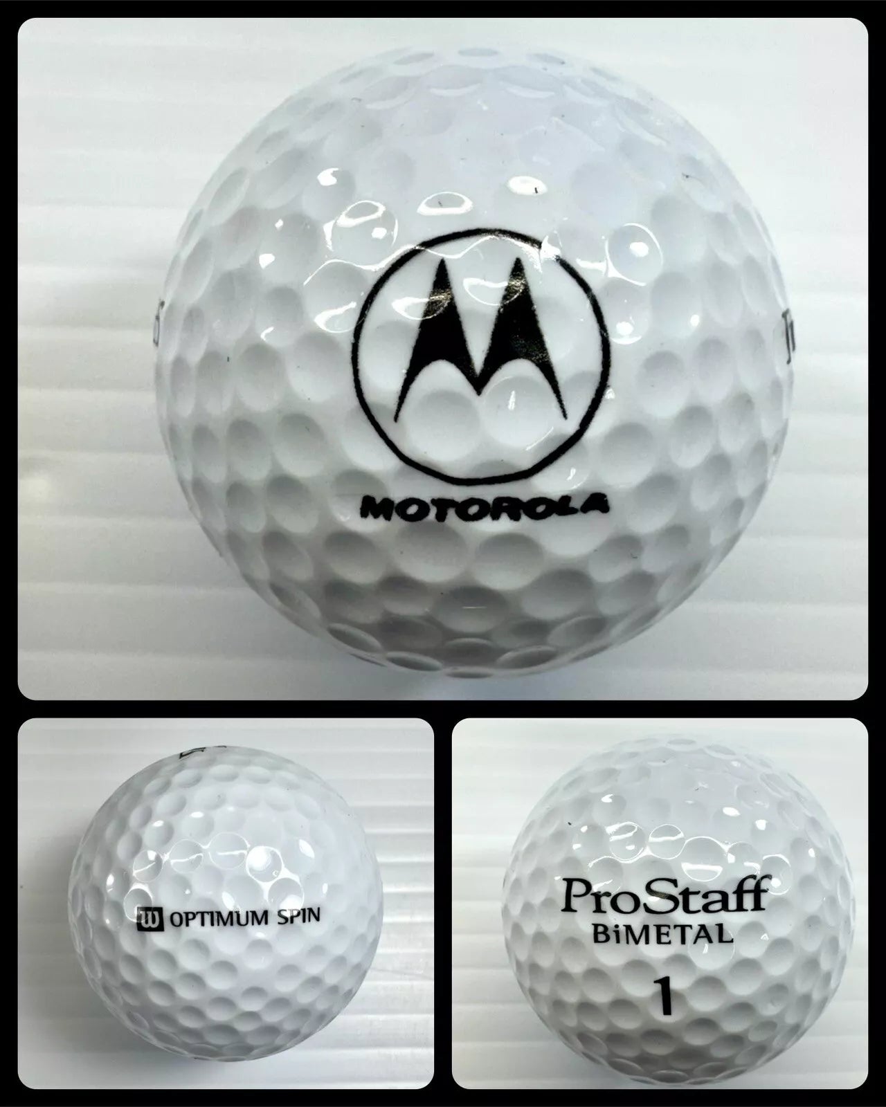 Wilson ProStaff Bi-Metal Optimum Spin Golf Balls 3 Sleeves