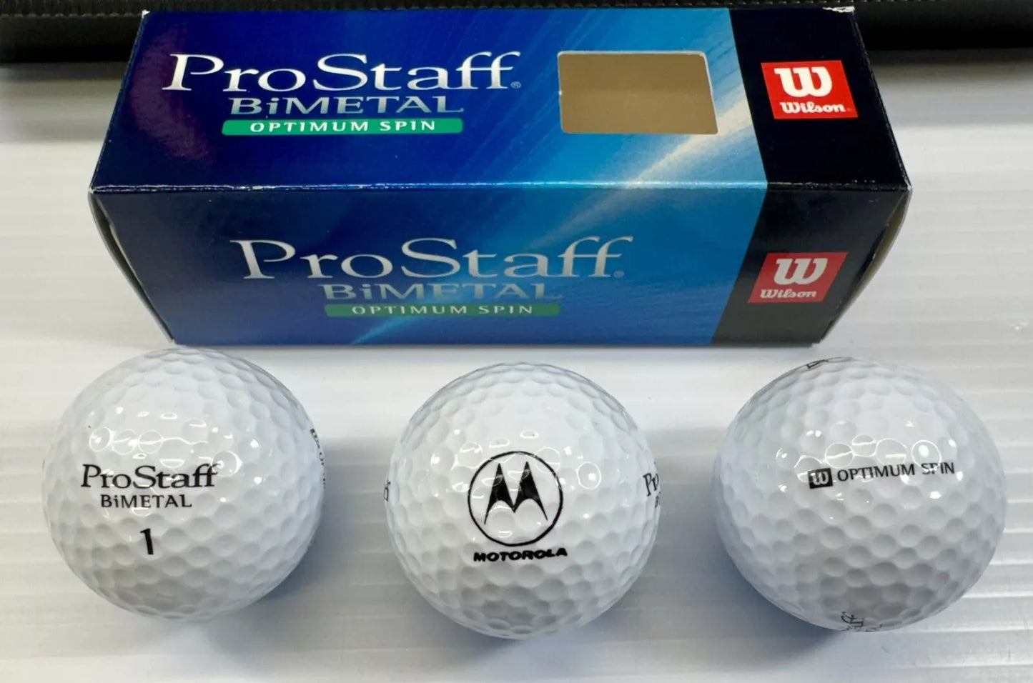 Wilson ProStaff Bi-Metal Optimum Spin Golf Balls 3 Sleeves