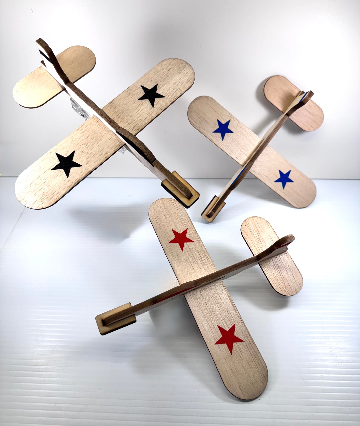Innovative New Hand Launch "Tuff Gliders" 9" Wingspan Precision Laser Cut Balsa Made In The U.S.A.