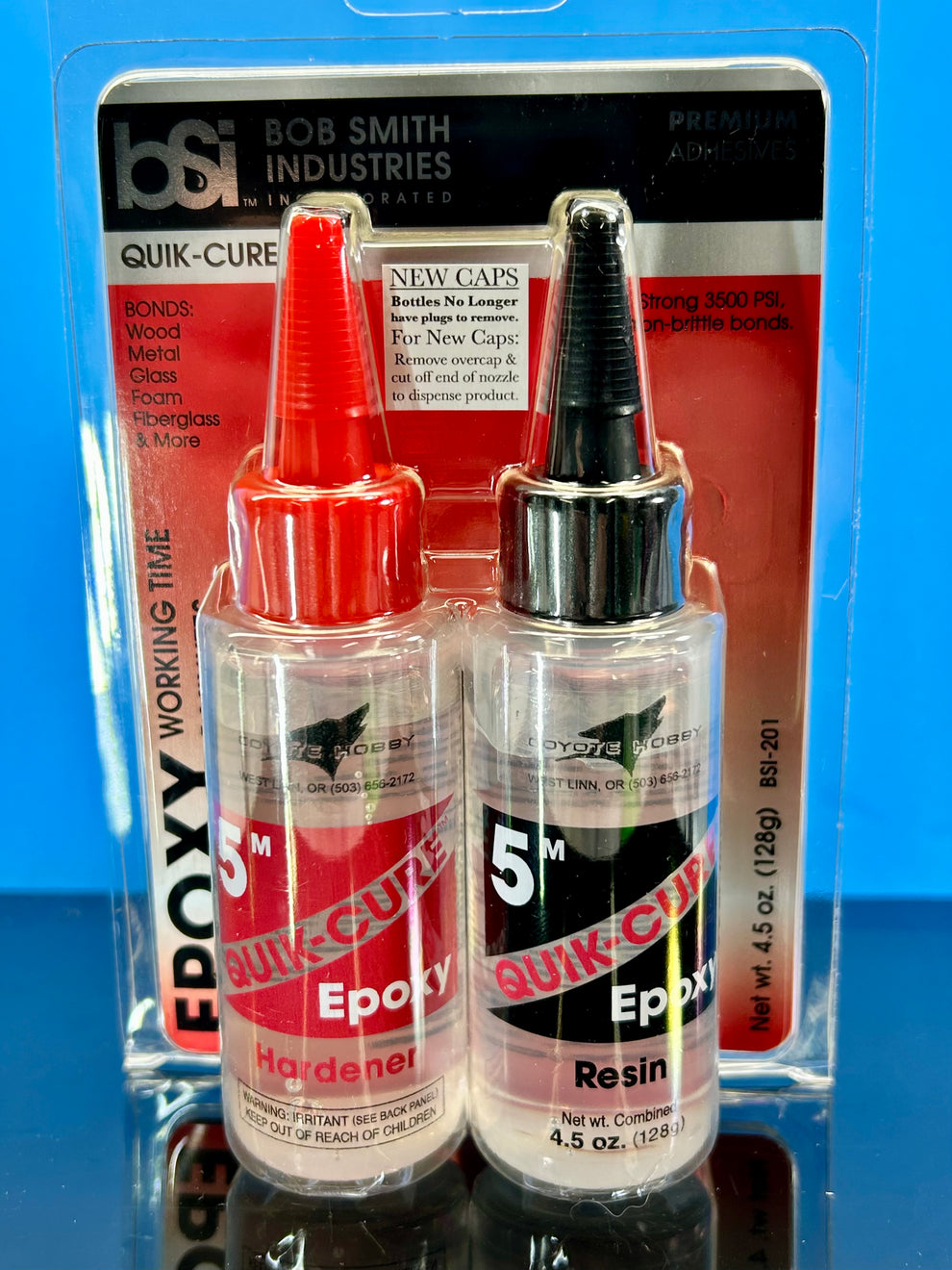 Bob Smith 5 Minute Quik Cure Epoxy 4 5 Oz Coyote Hobby bob-smith-5-minute-quik-cure-epoxy-4-5-oz-coyote-hobby