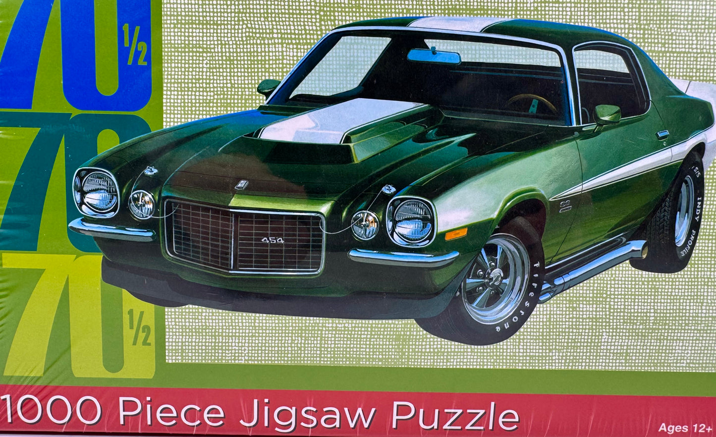 AMT 1970 1/2 Baldwin Motion Camaro 1000 Piece Jigsaw Puzzle AWAC009/12 Factory Sealed Box