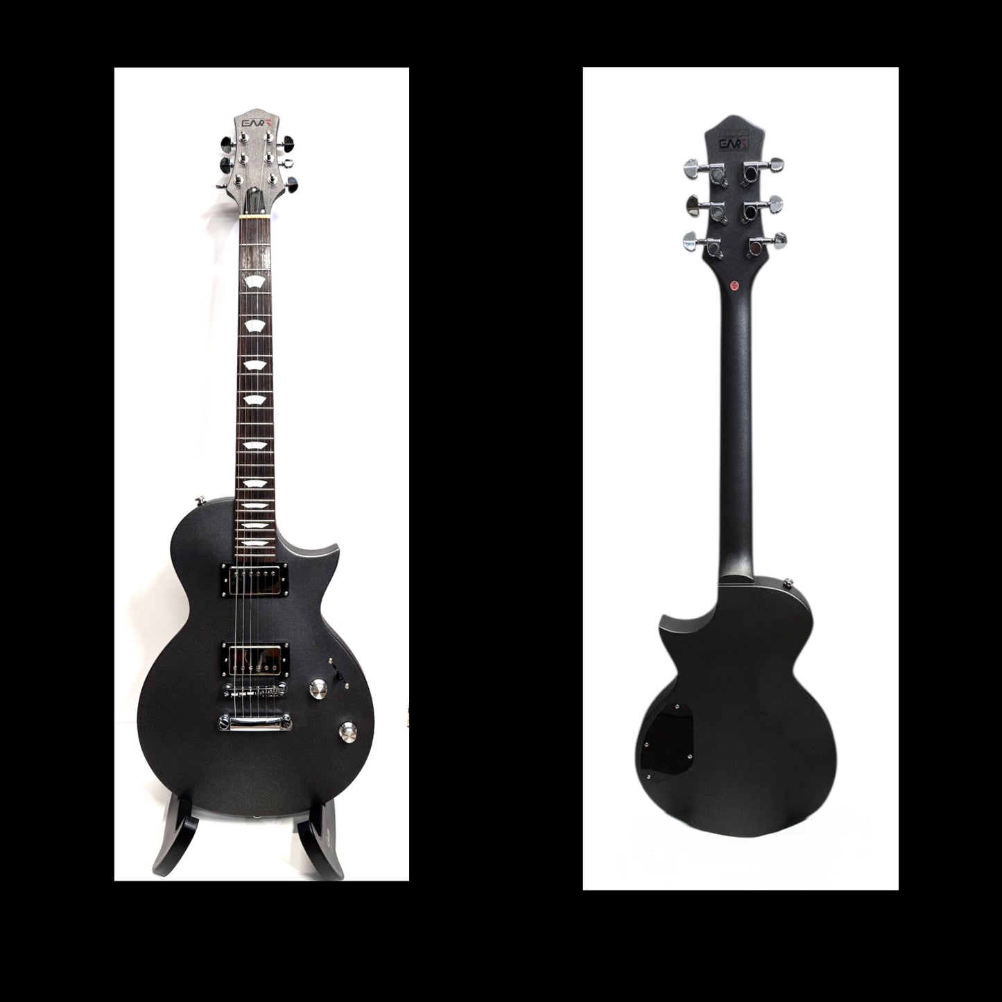 Share EART EGLP-610 Thin Body Okoume LP Style Guitar Premium Features New in Box