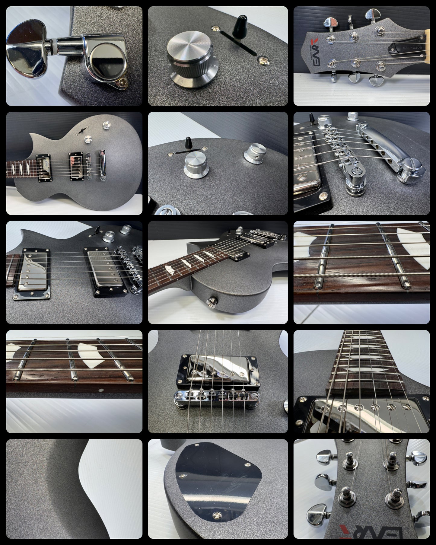 Share EART EGLP-610 Thin Body Okoume LP Style Guitar Premium Features New in Box