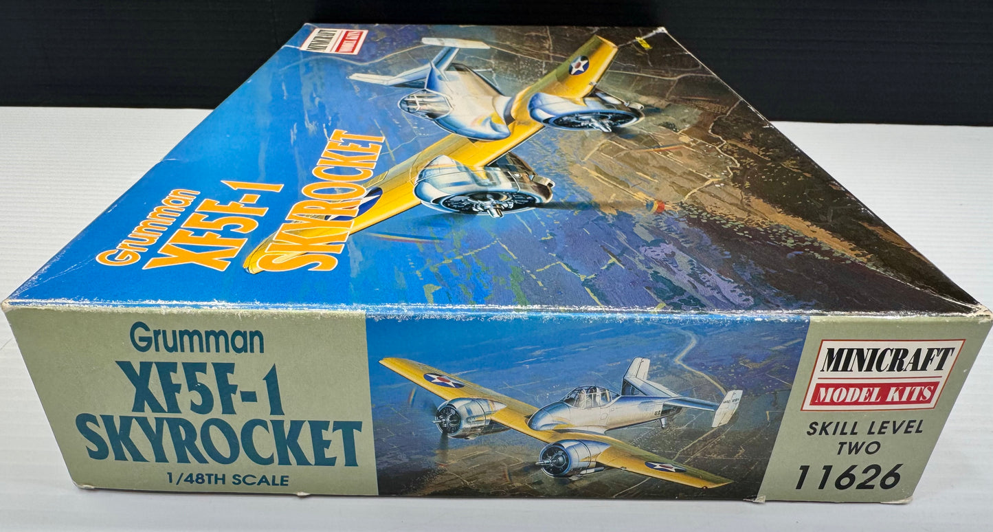 Minicraft Model Kits Grumman XF5F-1 Skyrocket