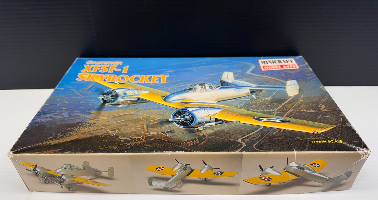 Minicraft Model Kits Grumman XF5F-1 Skyrocket