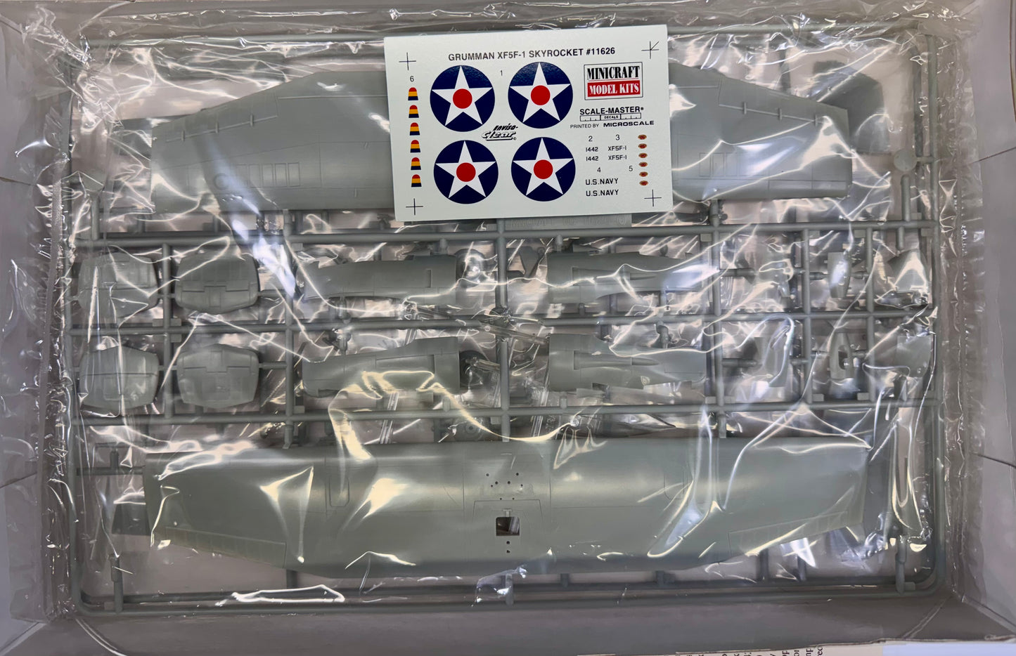 Minicraft Model Kits Grumman XF5F-1 Skyrocket