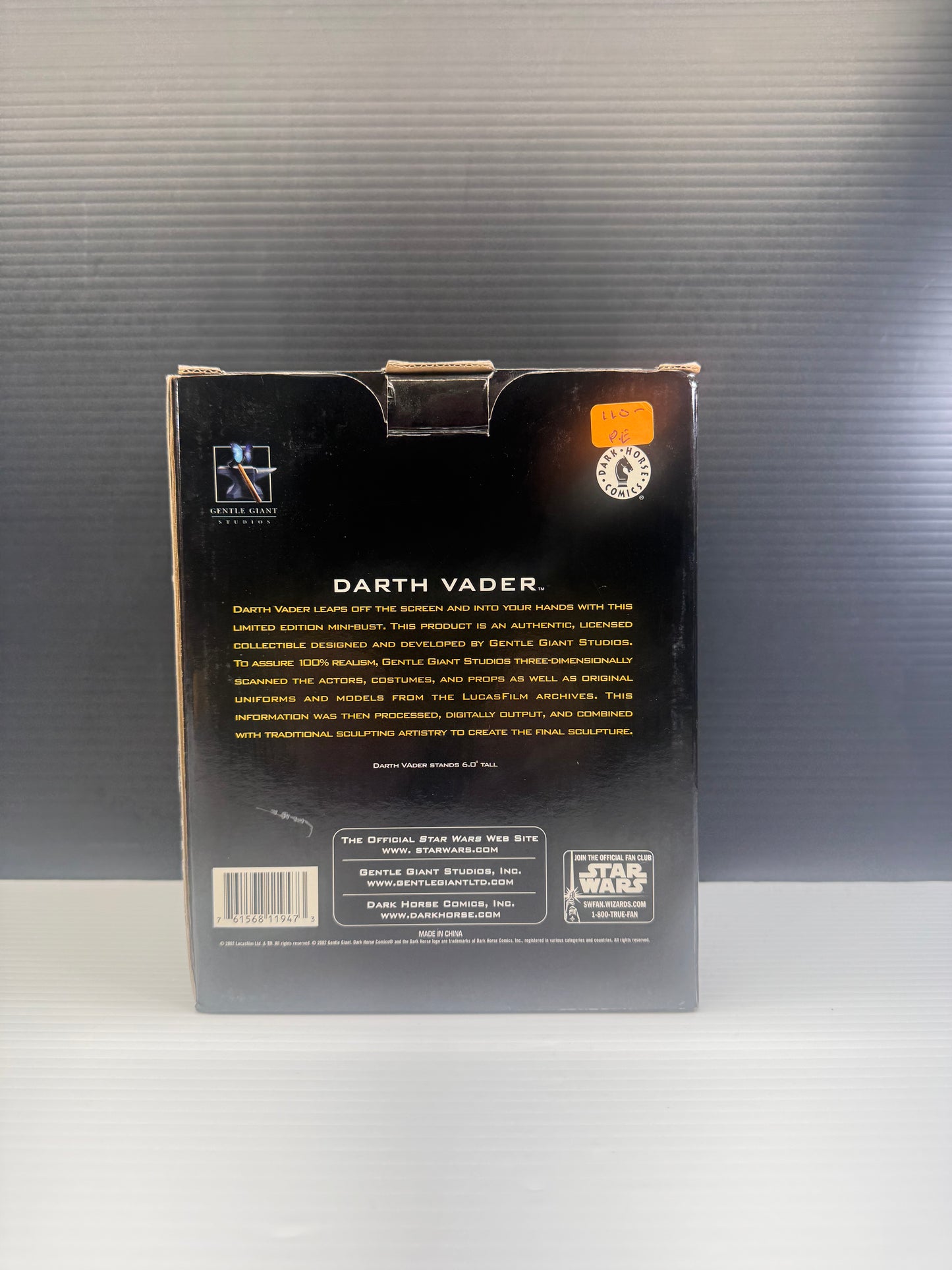 Gentle Giants Darth Vader Collectable Bust 1342/3500