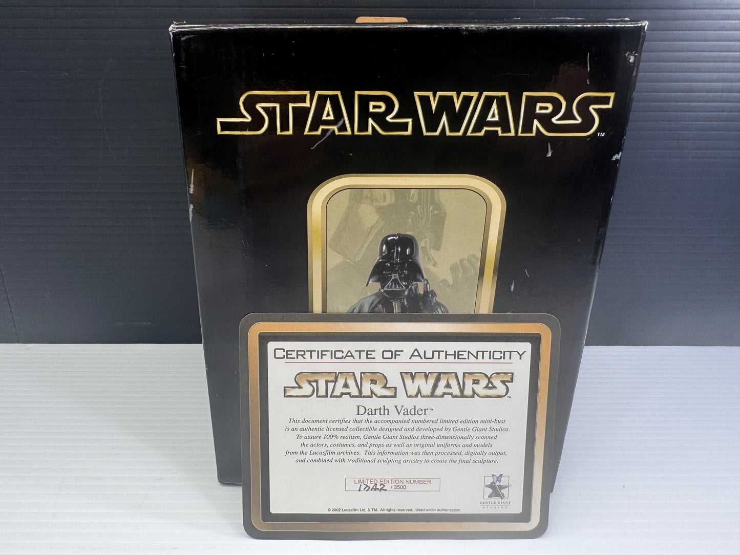 Gentle Giants Darth Vader Collectable Bust 1342/3500