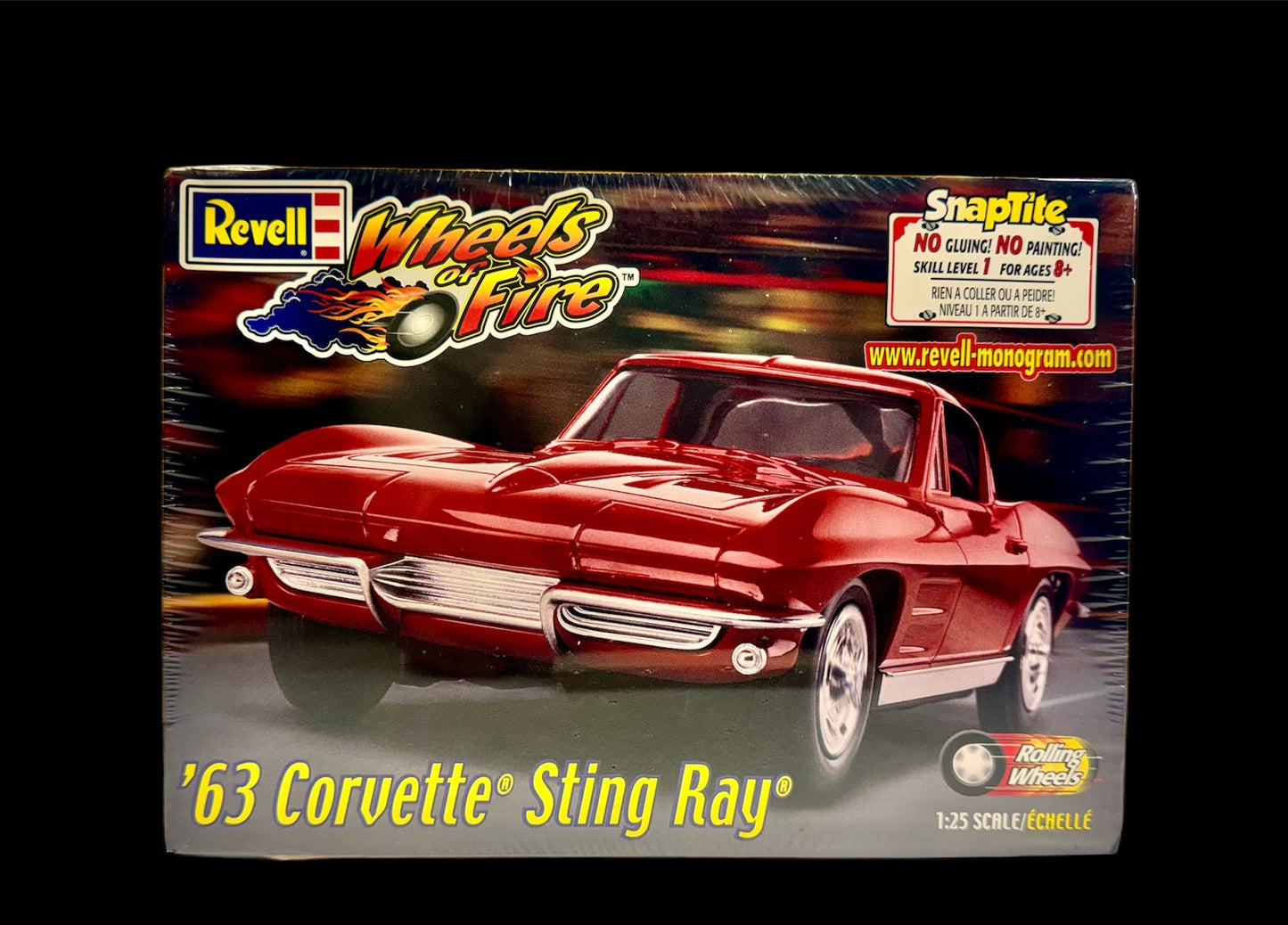 Collectors Lot of (5) 1963 Chevrolet Corvette Stingrays 1:24 All Factory Sealed